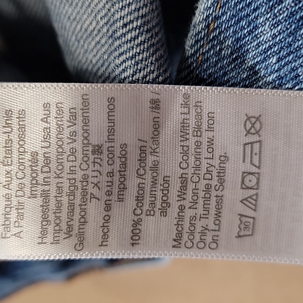 Madewell Size 29 "The Slouchy Boyjean" Denim Blue Jeans, Exc. Used Condition - Picture 8 of 13